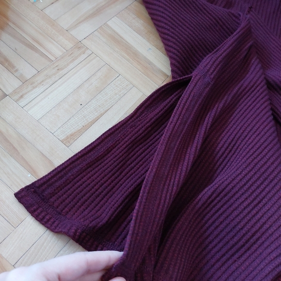 Zara modal blend long sleeve top size S - Picture 3 of 6